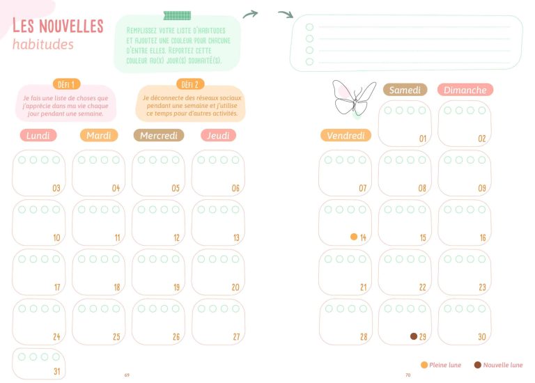 agenda développement personnel